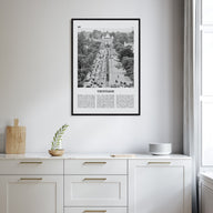 Vientiane Travel B&W Poster