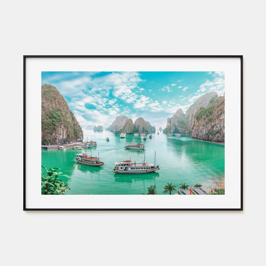 Vietnam Landscape Color Poster