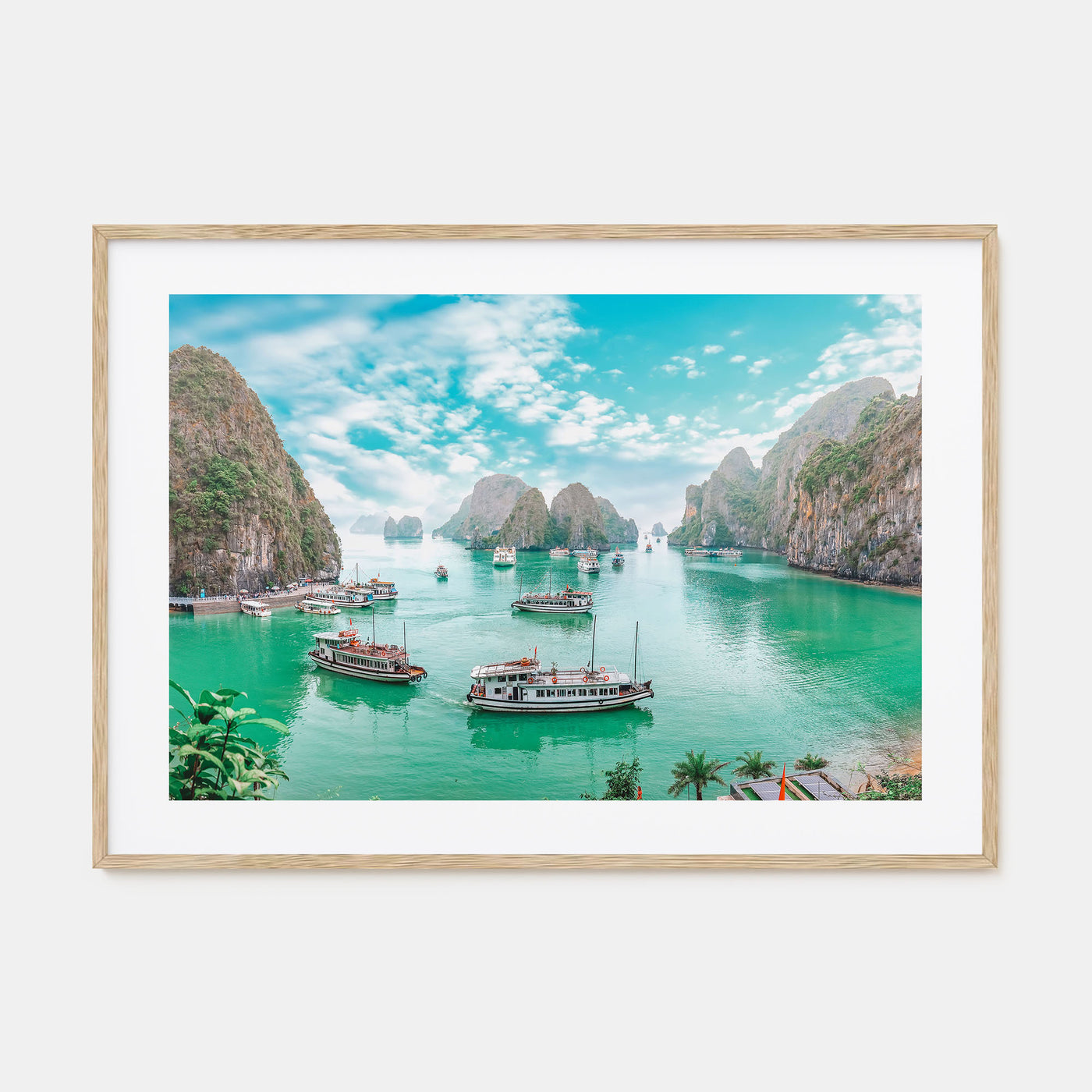 Vietnam Landscape Color Poster