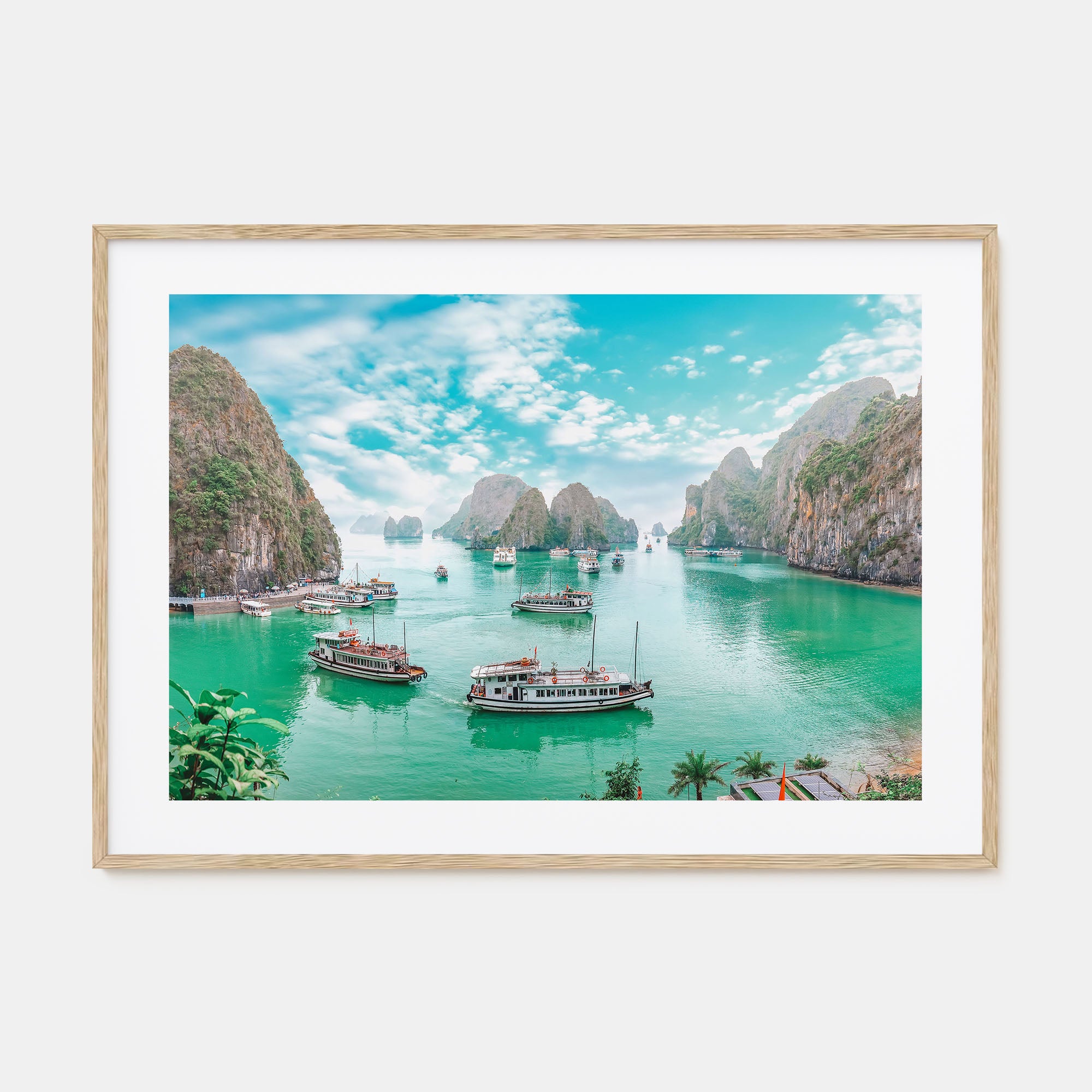Vietnam Landscape Color Poster