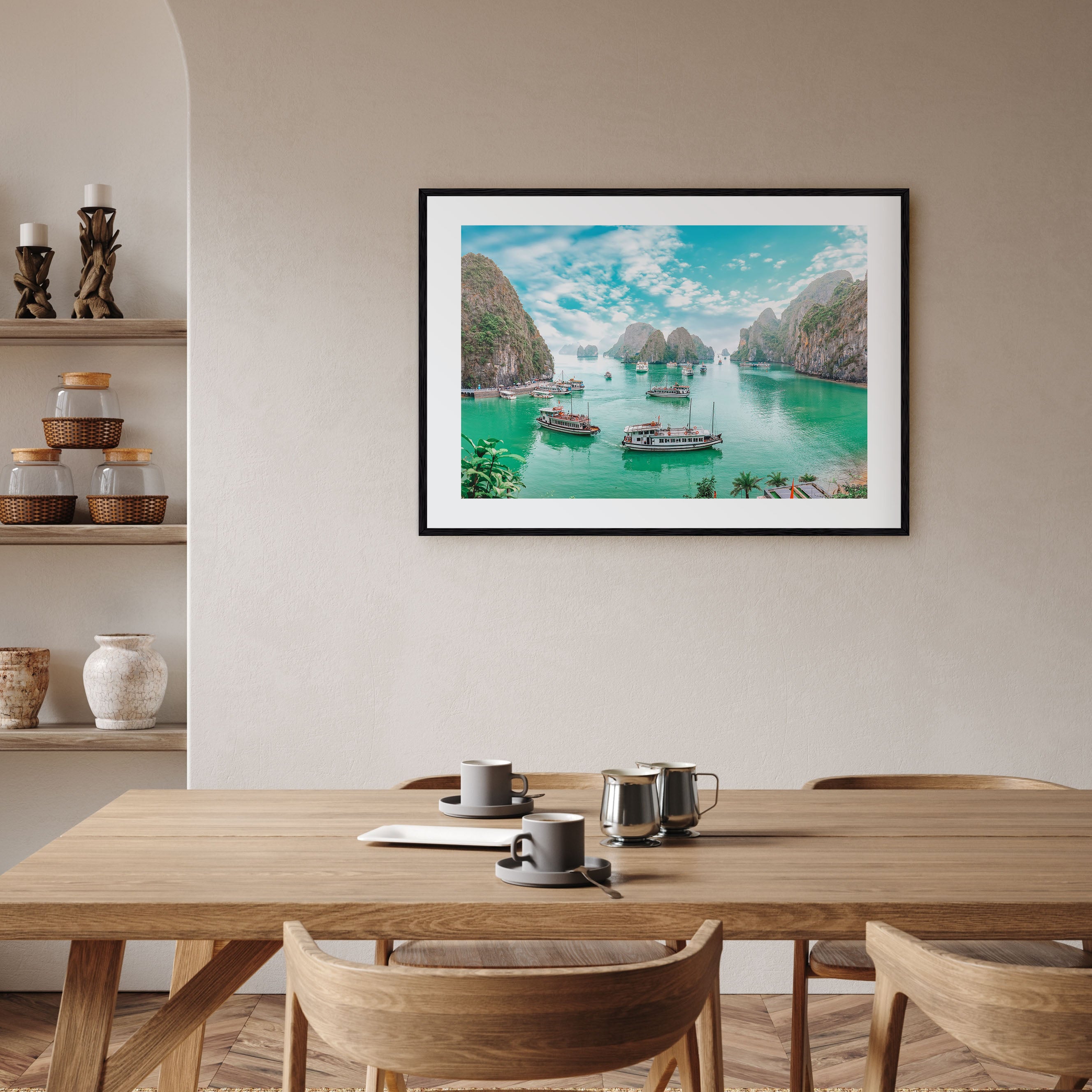 Vietnam Landscape Color Poster