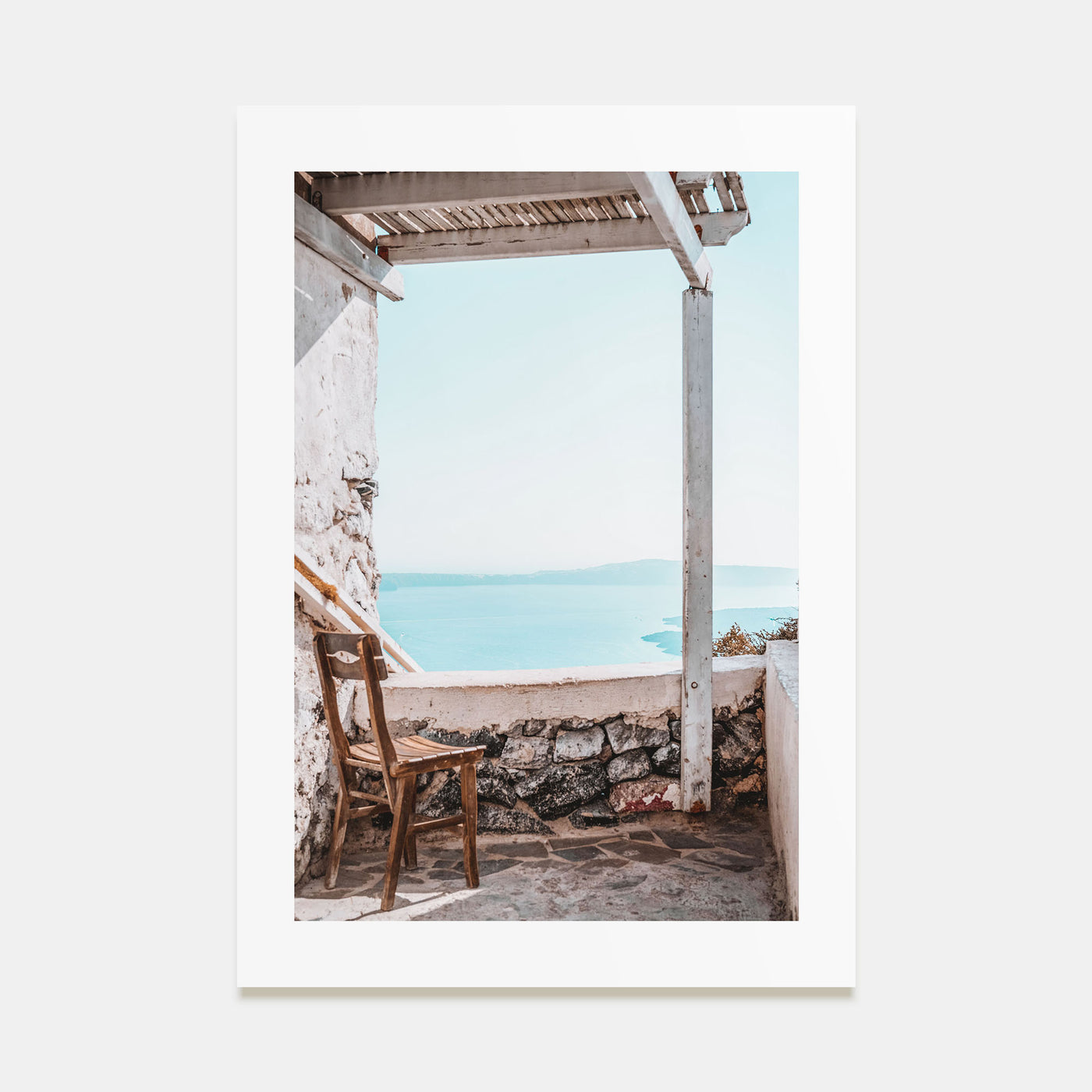 View from a Chair Photo Color Poster