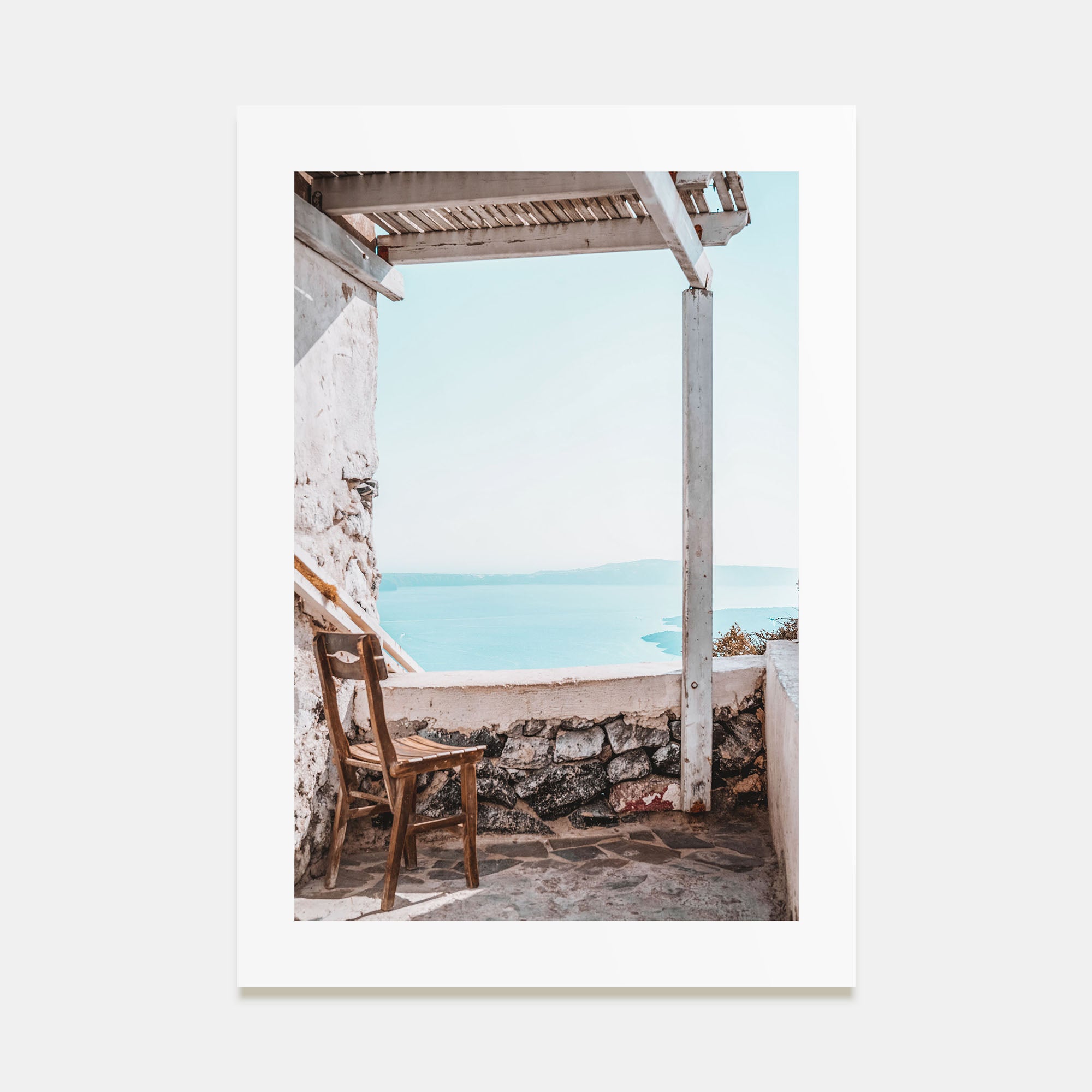 View from a Chair Photo Color Poster