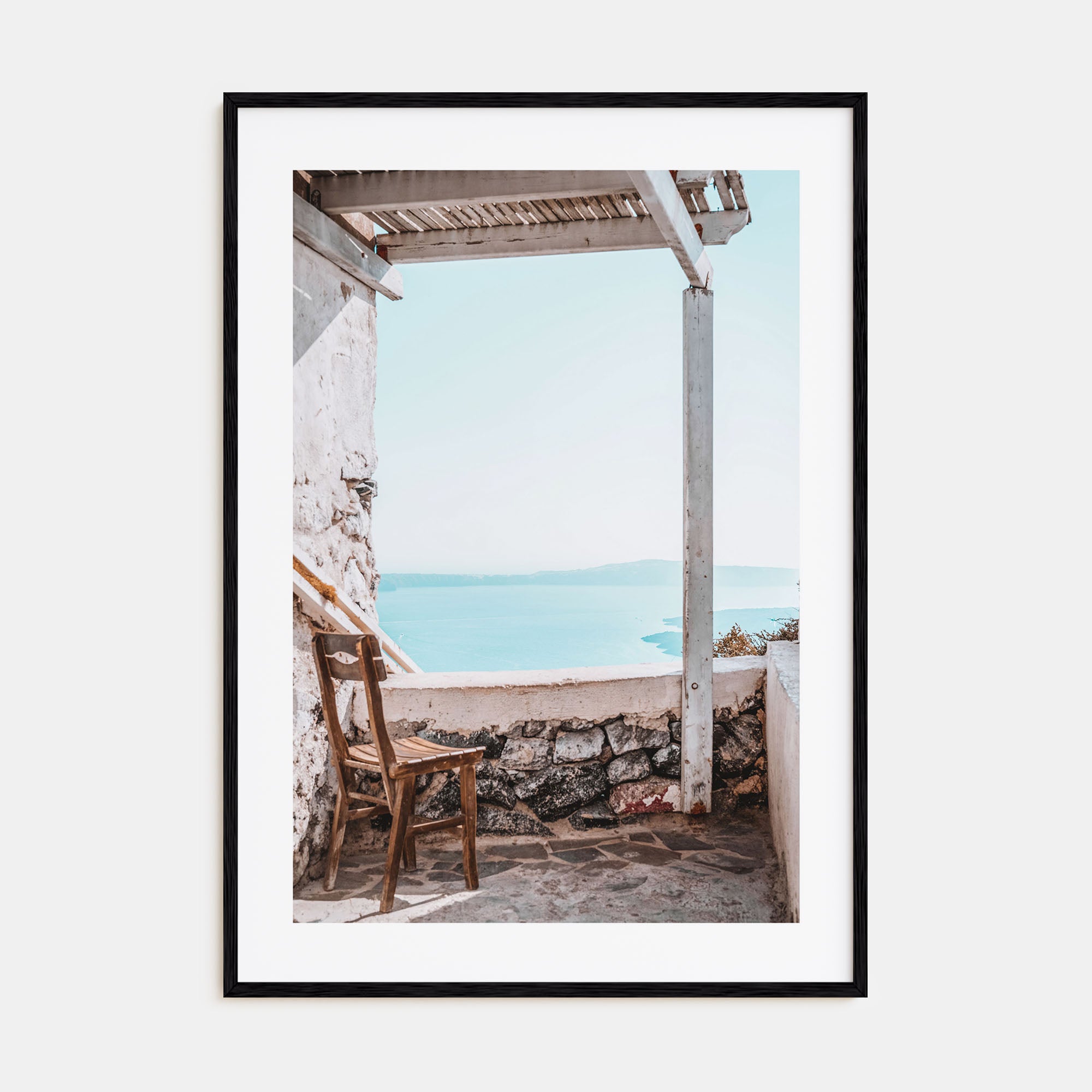 View from a Chair Photo Color Poster