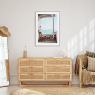 View from a Chair Photo Color Poster