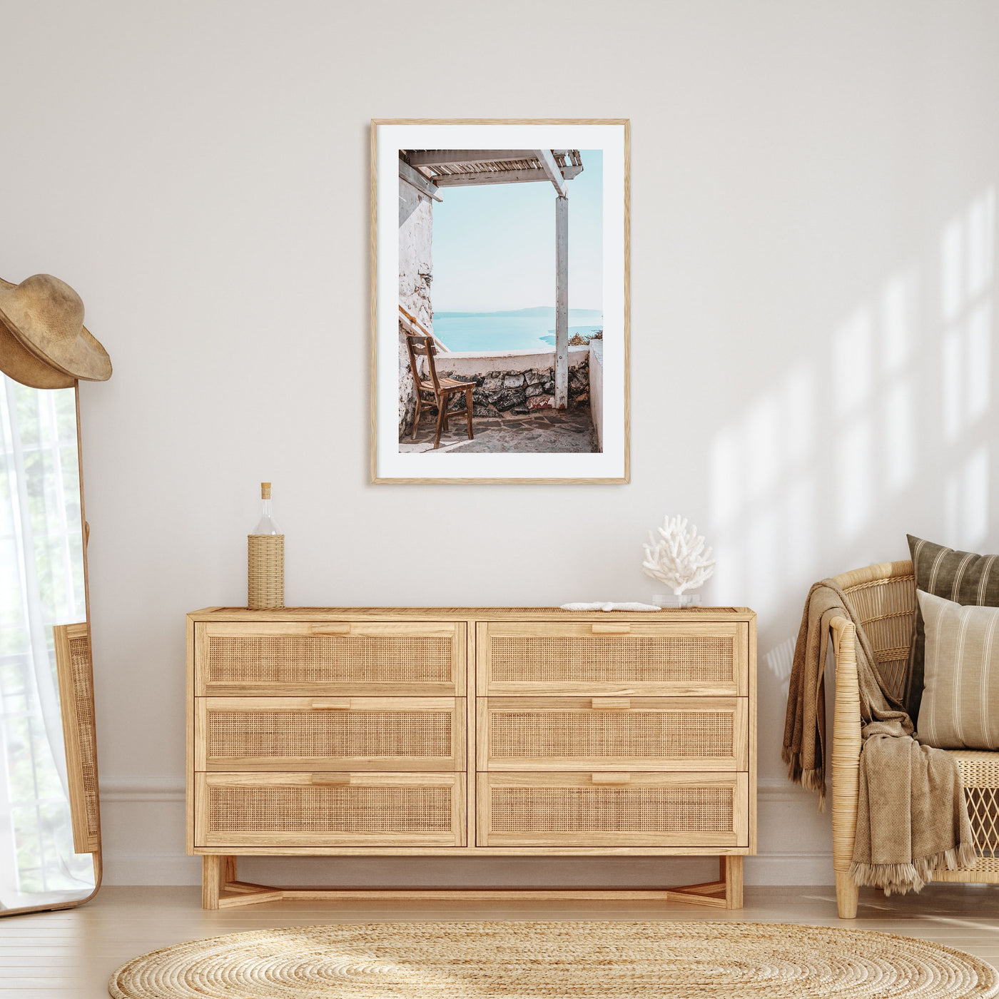 View from a Chair Photo Color Poster