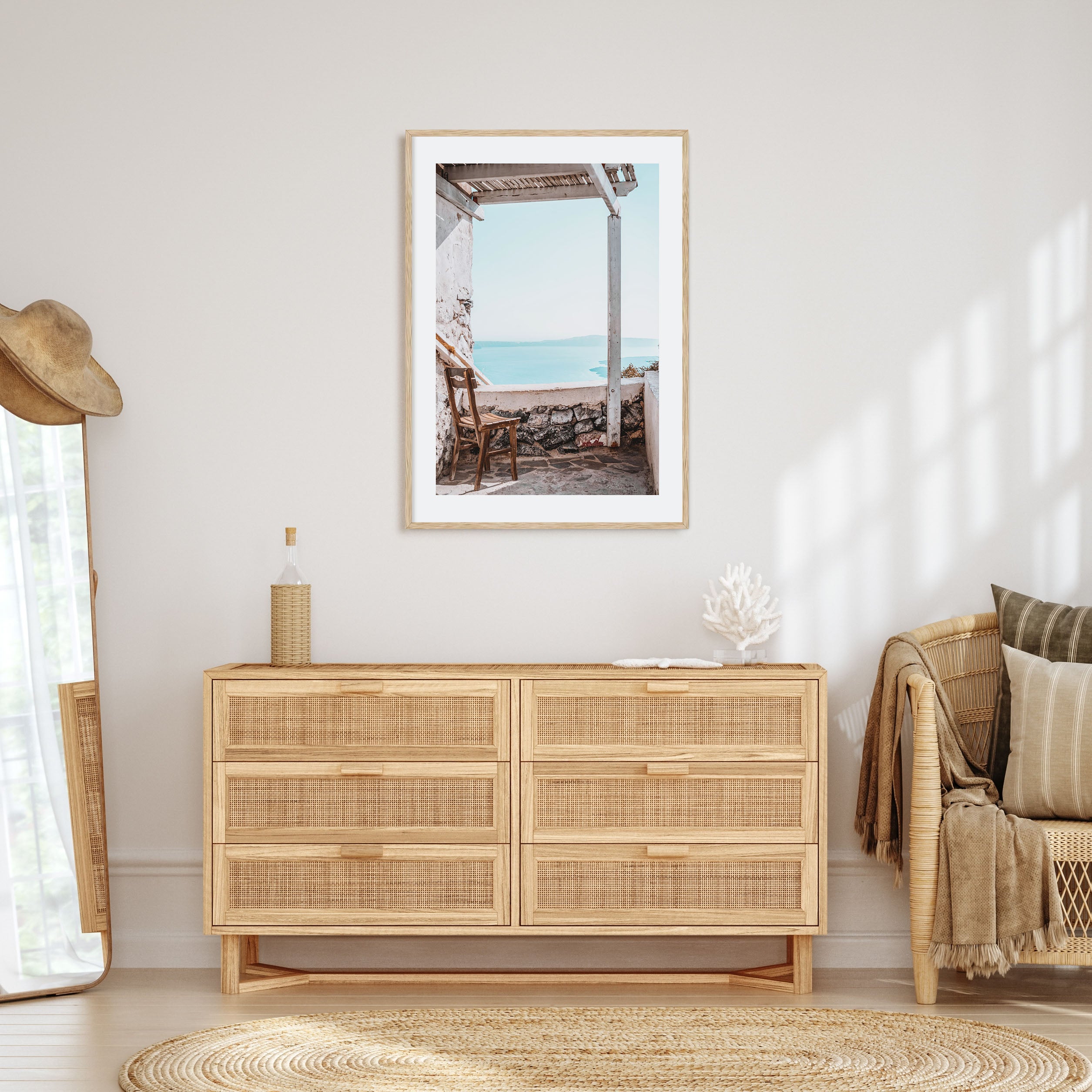 View from a Chair Photo Color Poster