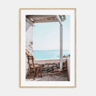 View from a Chair Photo Color Poster