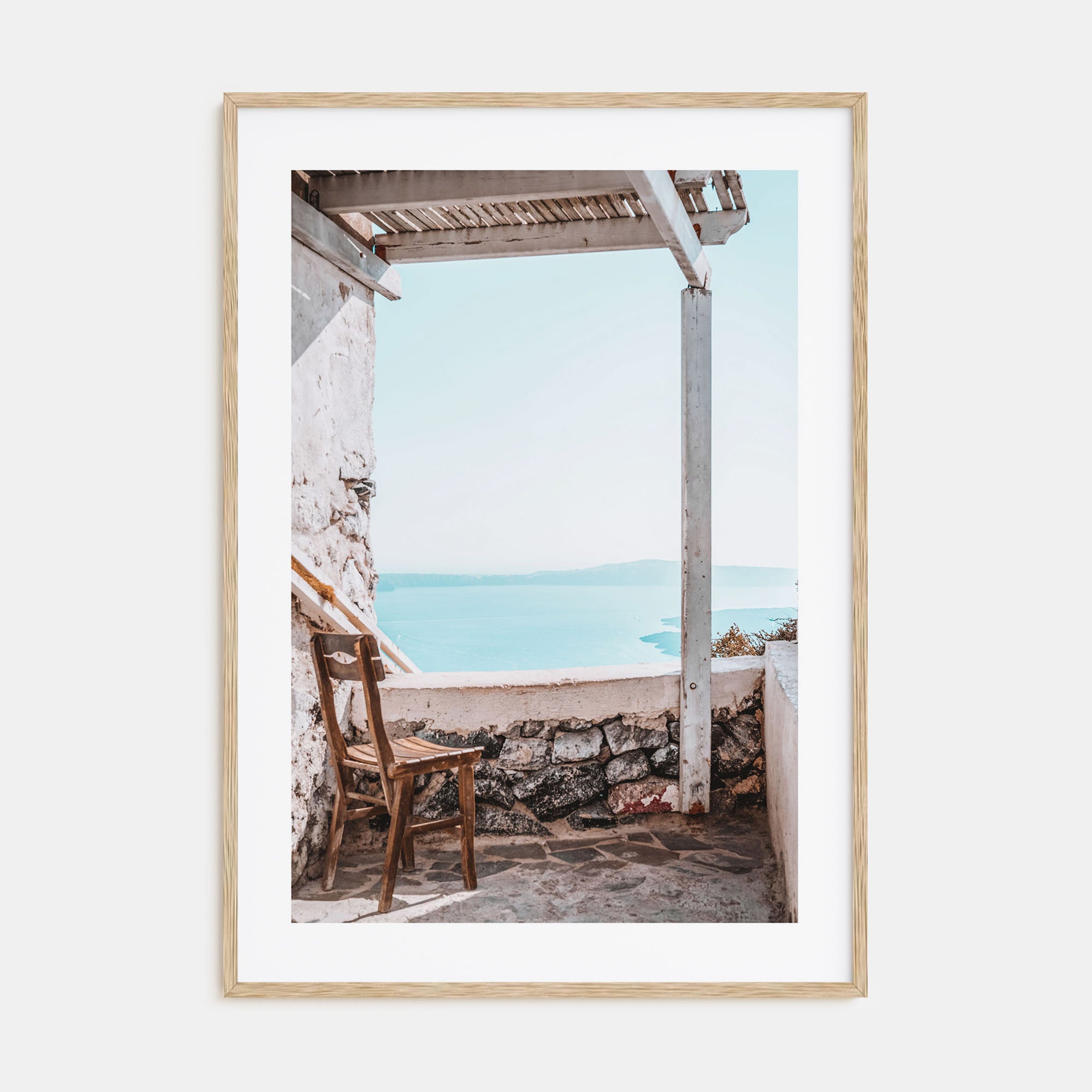 View from a Chair Photo Color Poster