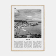 Vigo Travel B&W Poster