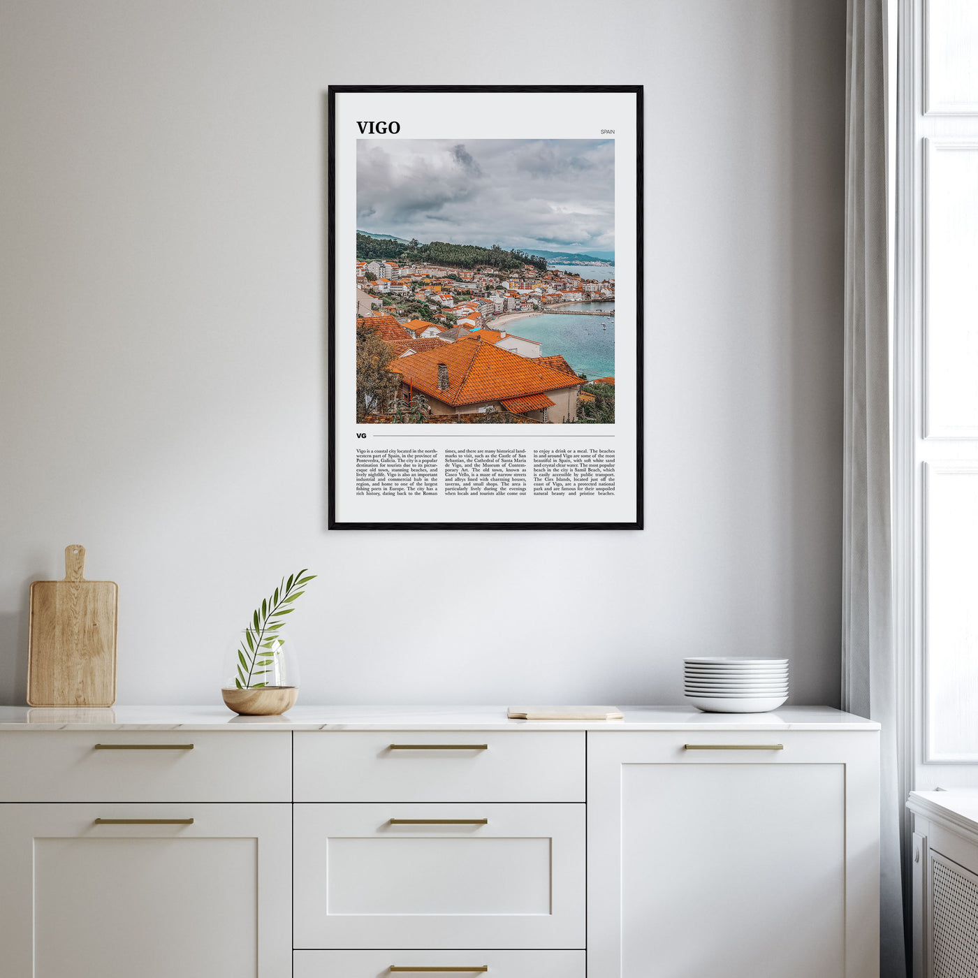 Vigo Travel Color Poster