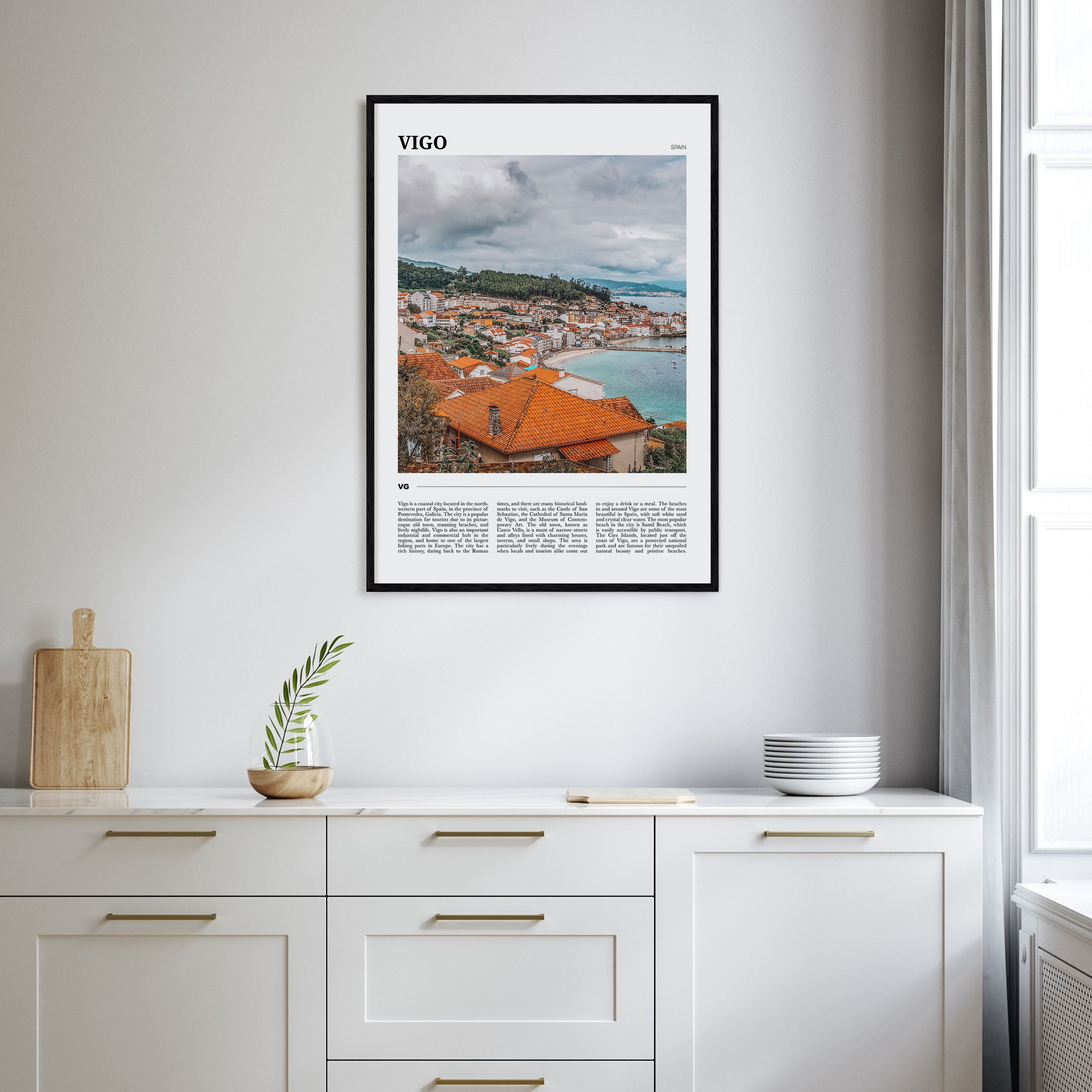 Vigo Travel Color Poster