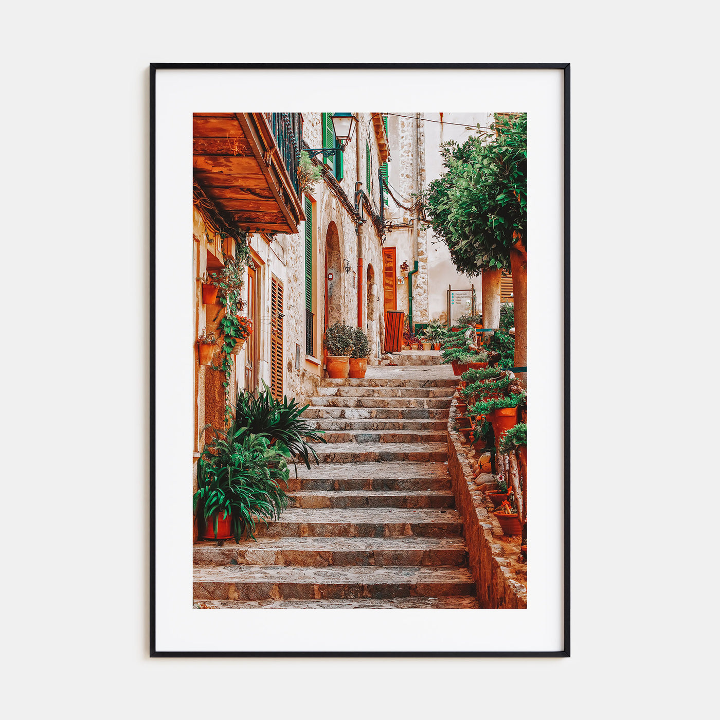 Village Street in Spain Photo Color No 1 Poster