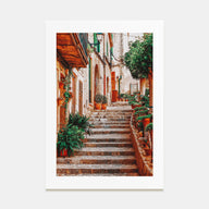 Village Street in Spain Photo Color No 1 Poster