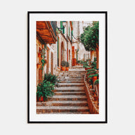 Village Street in Spain Photo Color No 1 Poster