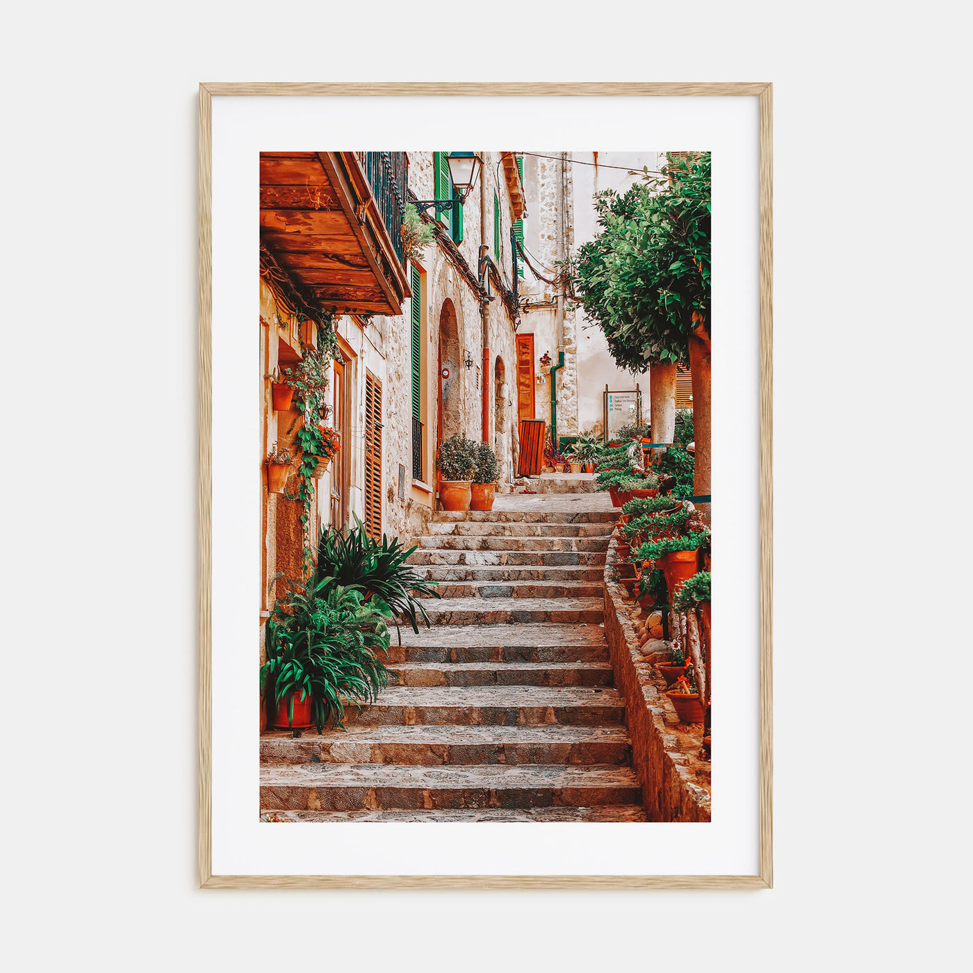 Village Street in Spain Photo Color No 1 Poster