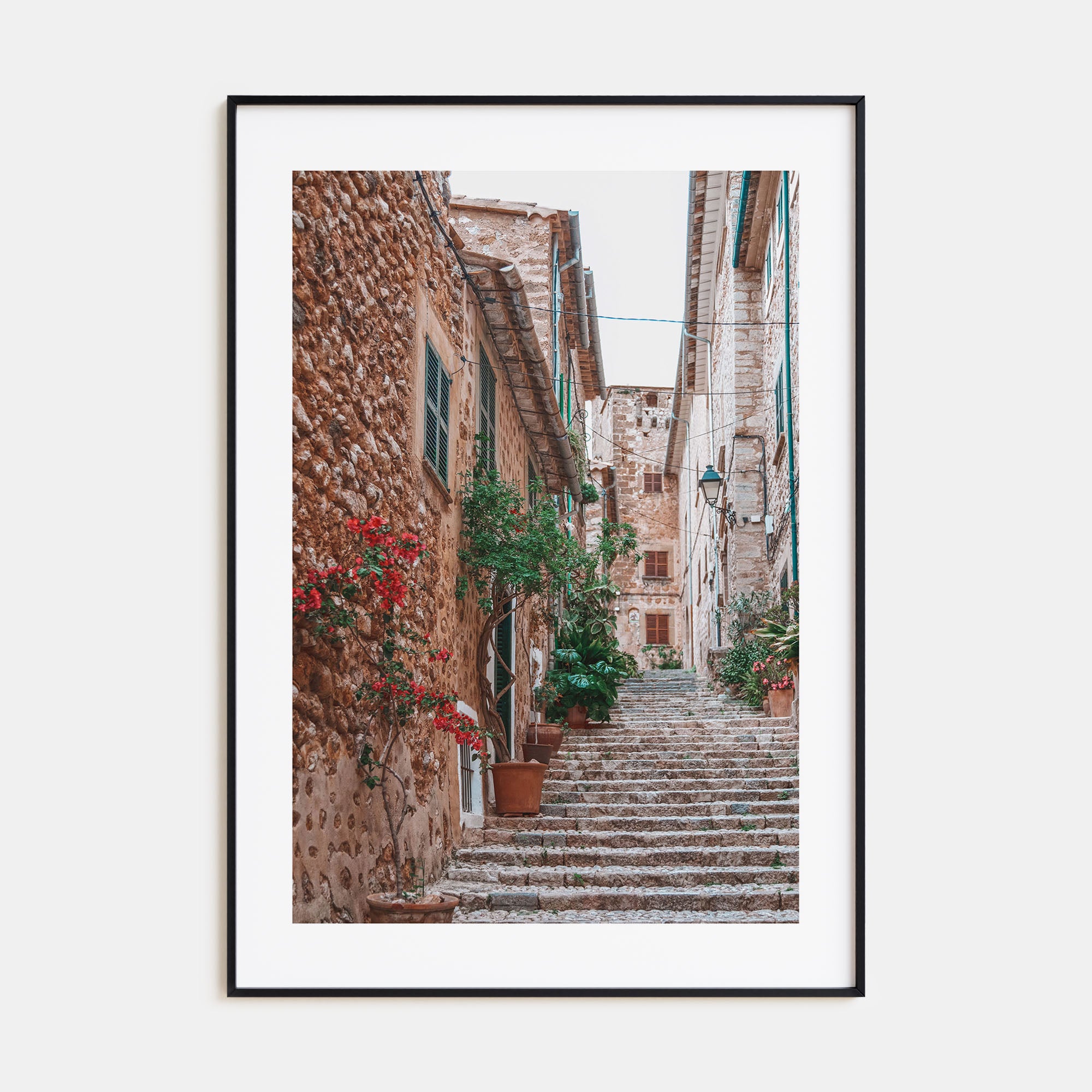 Village Street in Spain Photo Color No 2 Poster