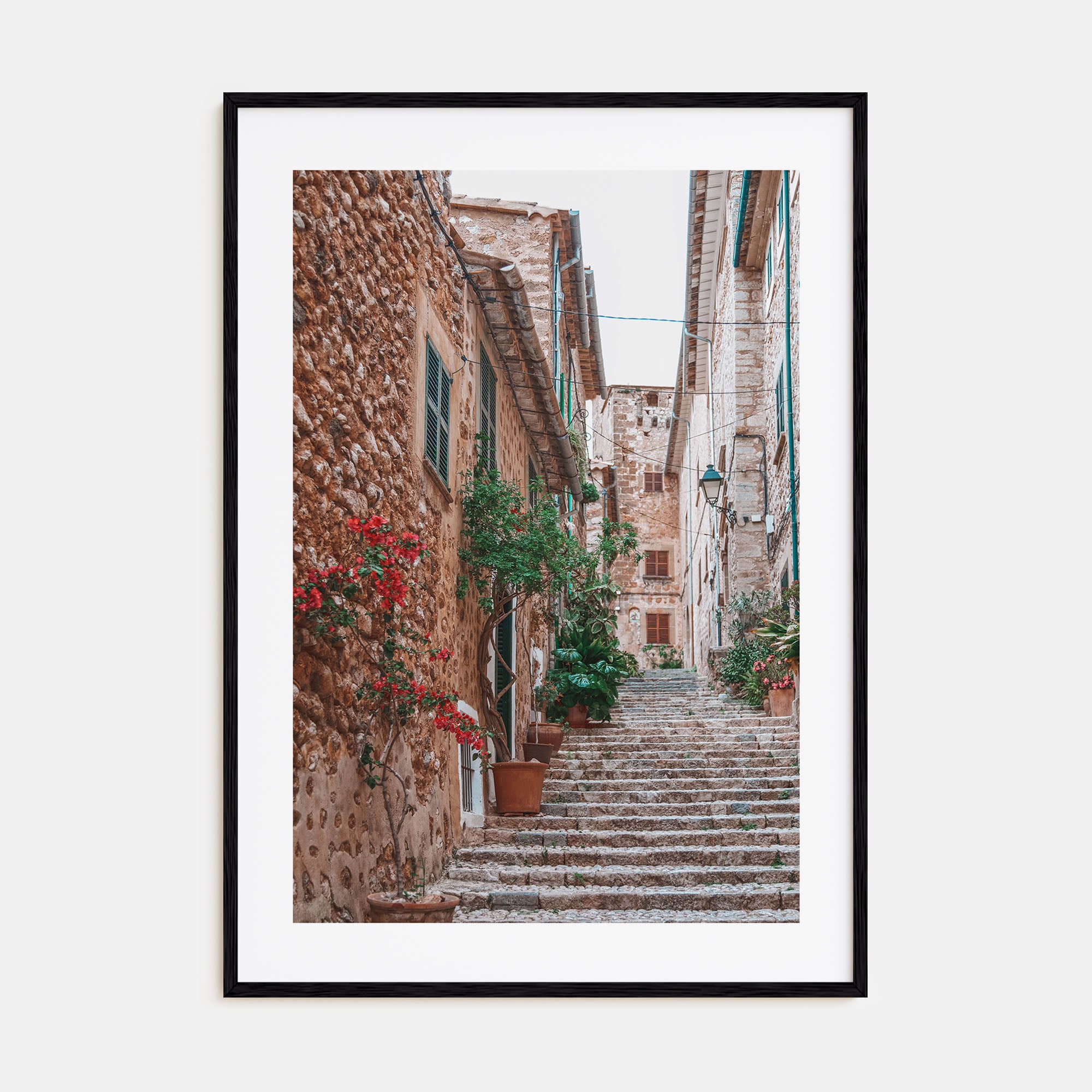 Village Street in Spain Photo Color No 2 Poster