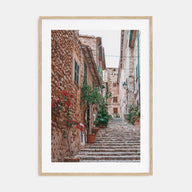 Village Street in Spain Photo Color No 2 Poster