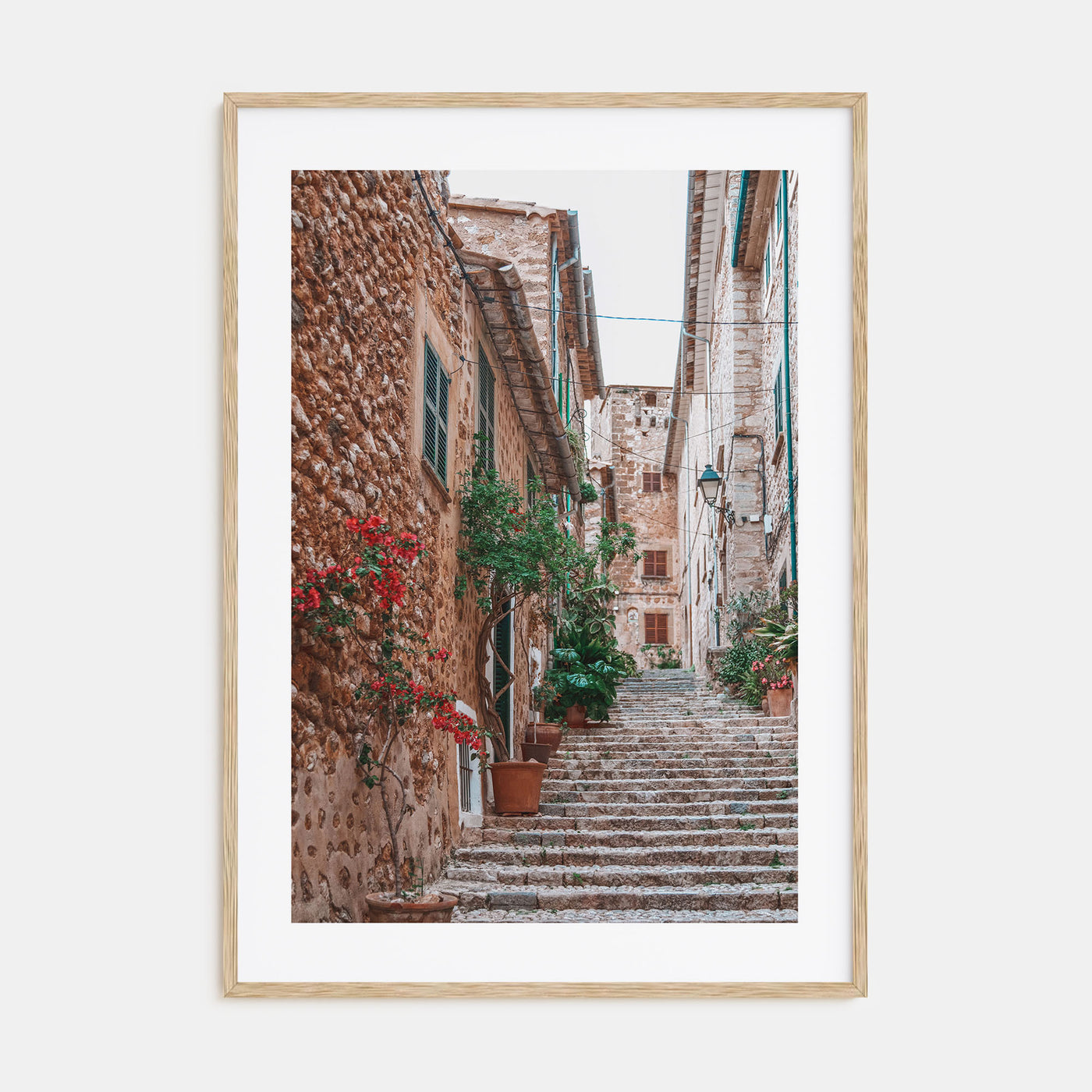 Village Street in Spain Photo Color No 2 Poster