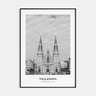 Villanova Portrait B&W Poster