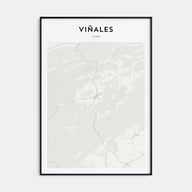 Viñales Map Portrait Poster