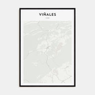 Viñales Map Portrait Poster