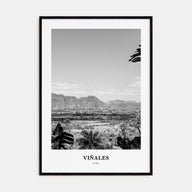 Viñales Portrait B&W Poster