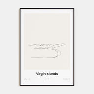 Virgin Islands National Park Drawn Poster