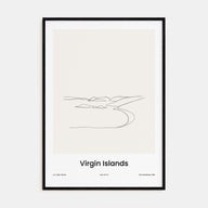 Virgin Islands National Park Drawn Poster