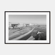 Virginia Beach Landscape B&W Poster