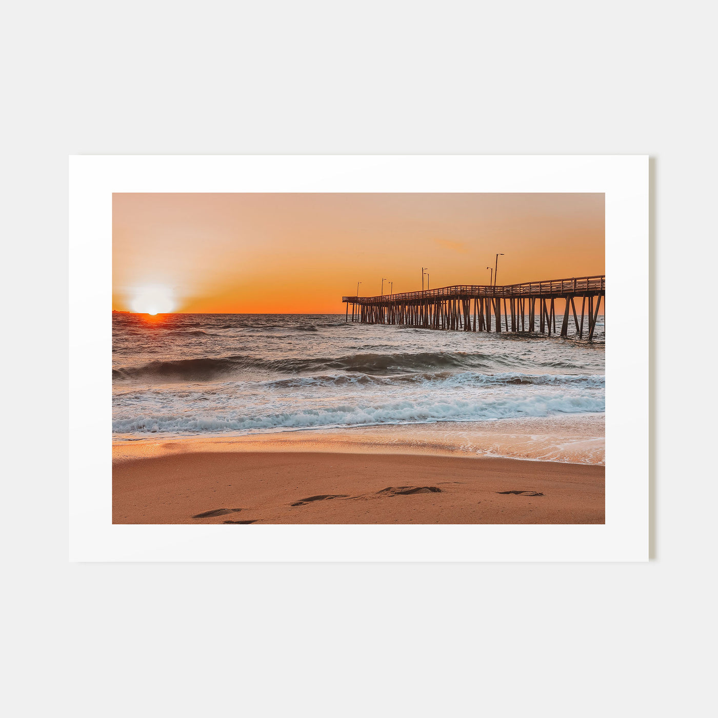 Virginia Beach Landscape Color Poster
