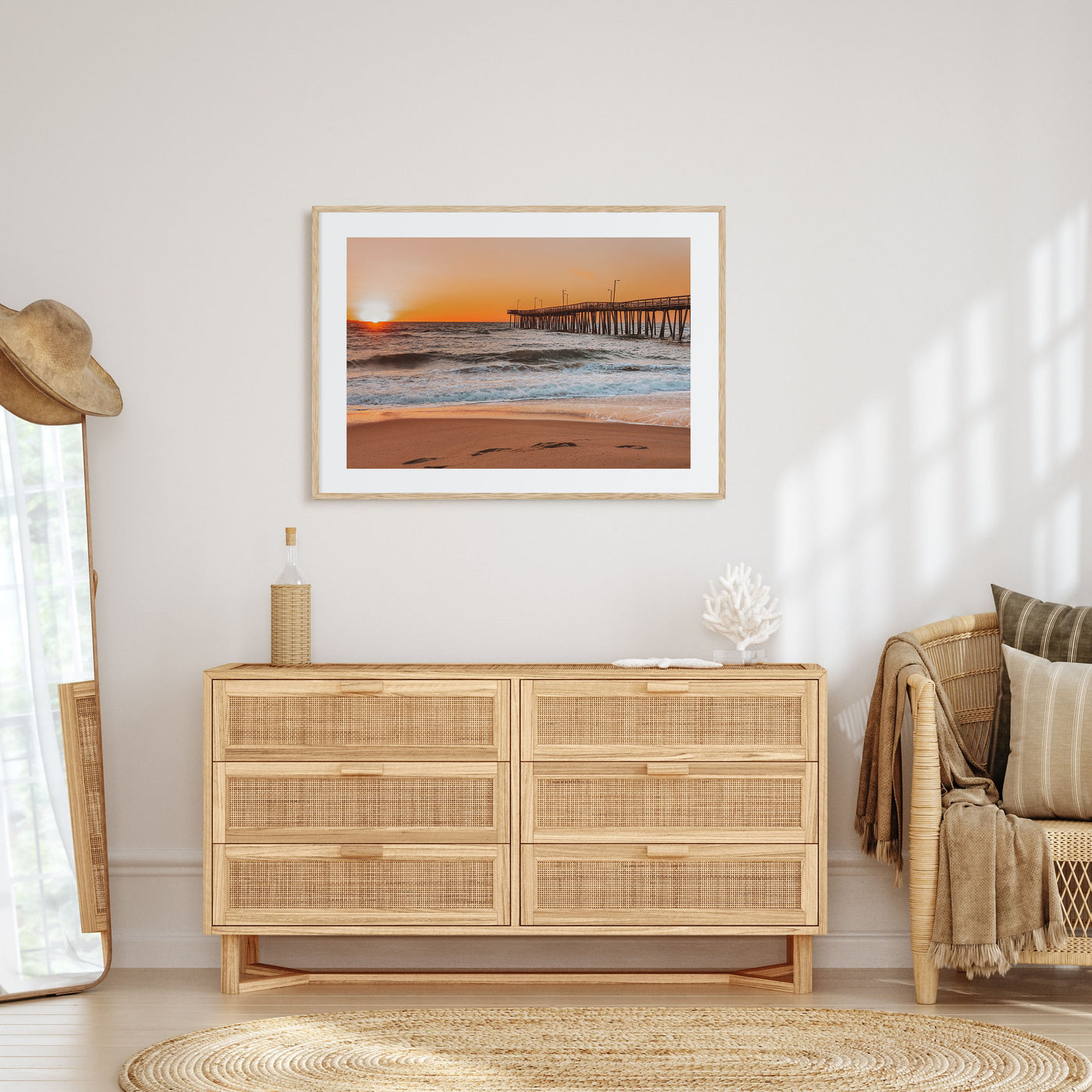 Virginia Beach Landscape Color Poster