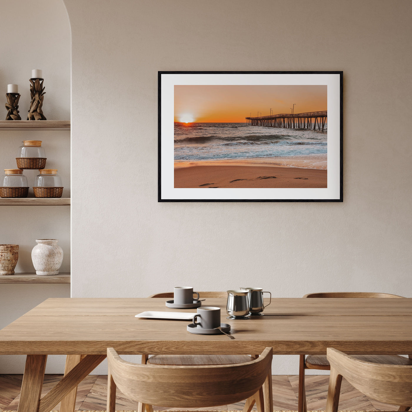 Virginia Beach Landscape Color Poster