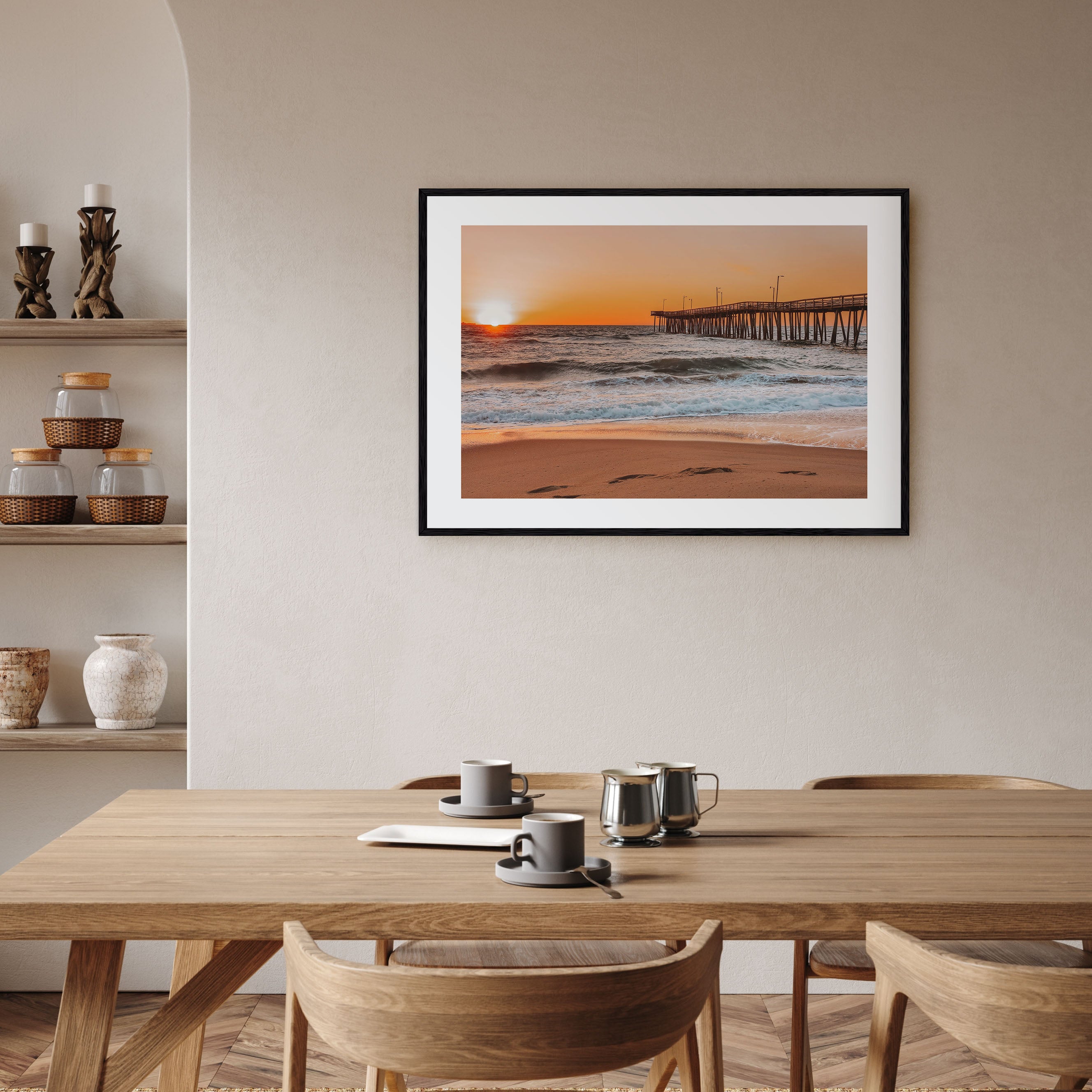 Virginia Beach Landscape Color Poster