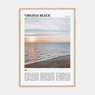 Virginia Beach Travel Color Poster