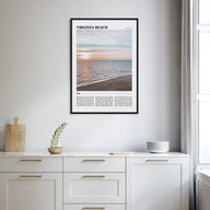 Virginia Beach Travel Color Poster