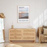 Virginia Beach Travel Color Poster
