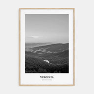 Virginia Portrait B&W No 2 Poster