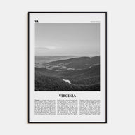 Virginia Travel B&W No 2 Poster