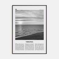 Virginia Travel B&W No 3 Poster