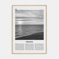 Virginia Travel B&W No 3 Poster