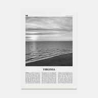 Virginia Travel B&W No 3 Poster