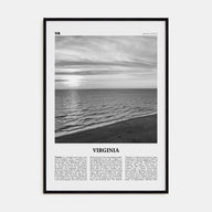 Virginia Travel B&W No 3 Poster
