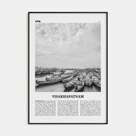 Visakhapatnam Travel B&W Poster