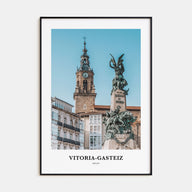 Vitoria-Gasteiz Portrait Color Poster