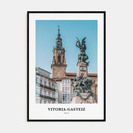 Vitoria-Gasteiz Portrait Color Poster