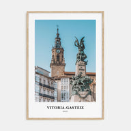 Vitoria-Gasteiz Portrait Color Poster