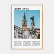 Vitoria-Gasteiz Travel Color Poster