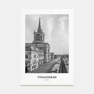 Volgograd Portrait B&W Poster